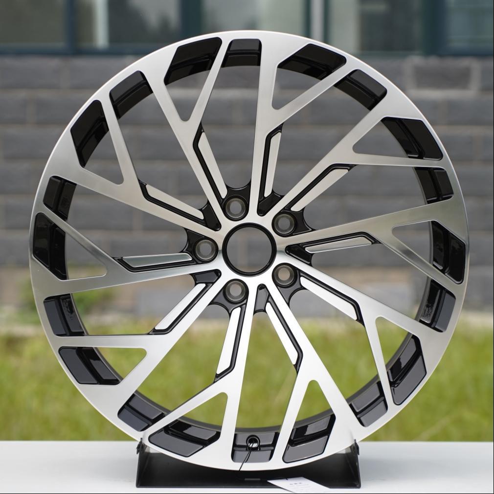 Forged 2-Piece Performance Deep-Dish Concave Carbon Barrel Wheels 19-22" | Custom Fitment for Coupe & Sports Car forged aluminum wheel