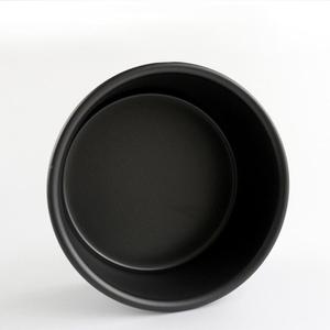 Moule à gâteau rond en mousseline de soie en alliage d'aluminium anodisé dur avec fond fixe - Product Image 3