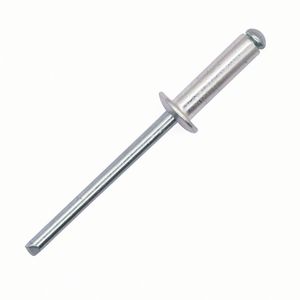 Remaches de mandril de aluminio y acero de 2.4mm, 3mm, 3.2mm, 4mm, remaches ciegos de cabeza abovedada pintados en negro - Product Image 1