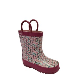 Stivali da Pioggia Personalizzati per Bambini, Stivali di Gomma Wellington Impermeabili, <span class=keywords><strong>Scarpe</strong></span> Antiscivolo per Bambini - Product Image 5