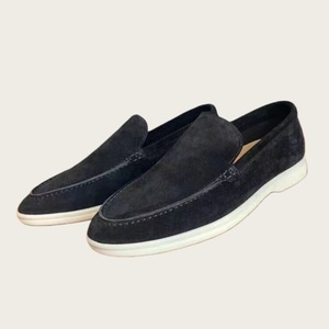 Zapatos de hombre de verano, mocasines casuales de suela plana, zapatos de conducir sin cordones, talla grande - Product Image 1
