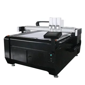 ZXT mesin pemotong Flatbed Digital, mesin pemotong sampel kotak stiker karton bergelombang otomatis CNC untuk kemasan