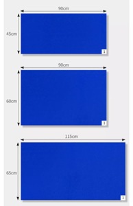 Nhà máy tùy chỉnh avy màu xanh chống trượt ESD bảng Mat mặt đất ESD sàn Mat cho dây chuyền sản xuất điện tử cao su chống tĩnh điện mat - Product Image 5