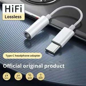 Adaptateur audio USB-C vers 3,5 mm universel à puce DAC, son Hi-Fi et microphone pour <span class=keywords><strong>prise</strong></span> <span class=keywords><strong>casque</strong></span> de smartphone – Meilleures ventes - Product Image 4