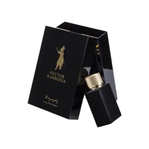 Good Price And Elegant Black High Glossy Piano Lacquer Wooden Custom Design 50ml 100ml Luxury Bottles Gifts Perfume Package Box