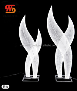 SMOOTH New Party Walkway Backdrop Stand Road Lead <b>Light</b> Decoration <b>Leaf</b> Shape LED Lighting Aisle Arch Stand - Product Image 5