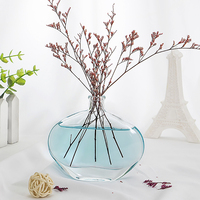 Flacon de parfum en verre transparent de forme ovale OEM ODM 120 ml avec bouchon diffuseur d'arômes Flacon vide