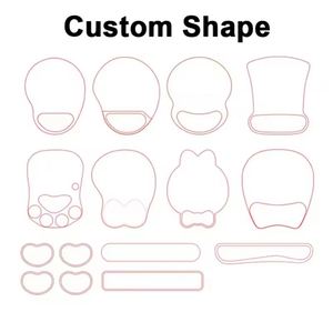 Factory Wholesale Customized <b>Mouse</b> <b>Pad</b> Promotion Business Logo Desk Mat Rubber PVC Printing Logo Wrist Rest Mousepads - Product Image 5