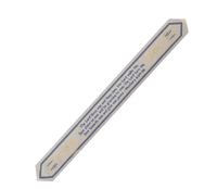 Châle de prière Tallit pour enfants chrétiens - Petit Tallit avec Bénédiction d'Aaron et Symboles messianiques