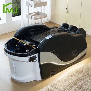 Lay Down Korean Head Spa Peluquería Fregadero Lavado Silla de masaje eléctrica Cama de champú - Product Image 2