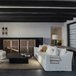 AJJ HZ134Hot verkauft moderne minimalist ische Größe Wohnung Designer Schlafzimmer möbel hochwertige Hotel benutzer definierte Möbel