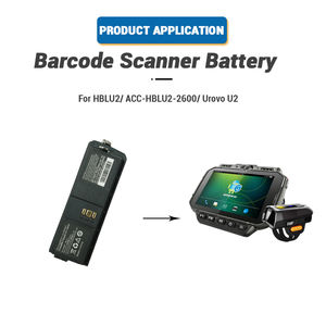 Remplacement Rechargeable Lithium-ion 3.8V 2600mAh HBLU2 ACC-HBLU2-2600 Terminal Mobile PDA Barcode Scanner Batterie pour <span class=keywords><strong>U2</strong></span> <span class=keywords><strong>U2</strong></span> II - Product Image 3