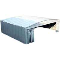 Personnalisable Grand Mobile Rétractable Pliant Extérieur Entrepôt Stalle Activité Tente Push-Pull Auvent Garages Auvents Carports