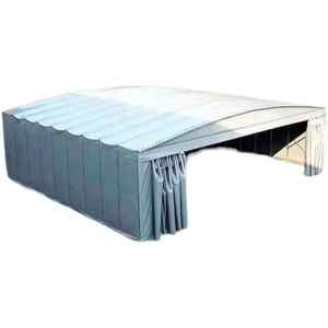 Özelleştirilebilir büyük cep geri çekilebilir katlanır açık depo durak aktivite çadır itme-çekme gölgelik garajlar kanopiler Carports - Product Image 5