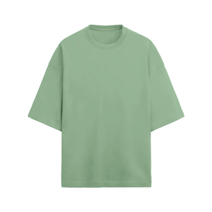 Camiseta de Corte Holgado y Voluminoso, 100% Algodón, Manga Corta, para Hombre, Tallas Grandes, Silueta Oversize, Inspirada en el Estilo Urbano, Cómoda - Product Image 1
