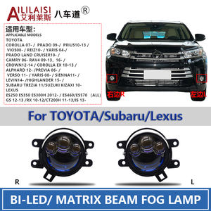 Projecteur de phare antibrouillard à lentille Bi LED pour <span class=keywords><strong>Toyota</strong></span> <span class=keywords><strong>Corolla</strong></span> Prado Prius Vios Reiz Yaris Prado Land Cruiser Rav4 Crown Alphard - Product Image 2