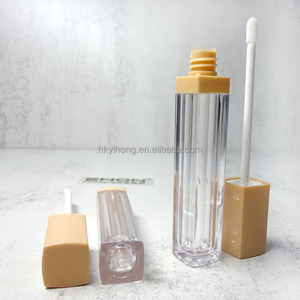 Envase Cuadrado de 11 ml para Brillo Labial, Colorido, con Estampado en Caliente, Material para Brillo Labial, Envase Cosmético - Product Image 1