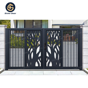 Nhà Máy Thực hiện Gấp Nhôm Cổng Khí Quyển Đẹp Chống Trộm Mạnh Mẽ Trượt Sân Biệt Thự Cổng - Product Image 4