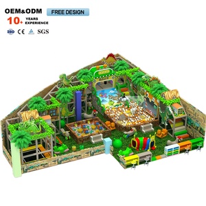 Aire de jeux intérieure personnalisée à thème pour enfants de 260 ㎡ de haute qualité avec plusieurs grands toboggans pour enfants - Product Image 4