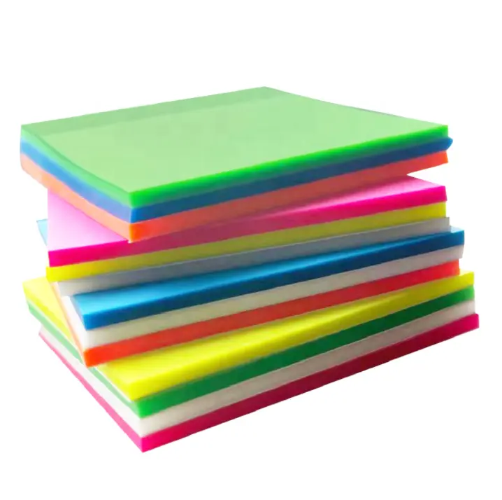 Cheap Colored Sticky Pad Printed 50 Sheets Strong Self-Adhesive Waterproof PET Transparent Sticky Notes