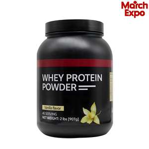 Protéine de lactosérum instantanée Jiannuo à haute immunité, saveur <span class=keywords><strong>fraise</strong></span> pour adultes, 2 lb, haute teneur nutritionnelle, soutien musculaire - Product Image 2