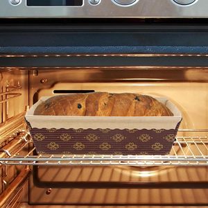 Giấy dùng một lần nướng bánh khuôn giấy chống dầu hình chữ nhật giấy nướng chảo lò vi sóng an toàn - Product Image 5