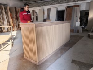 Barra de <span class=keywords><strong>Bar</strong></span> Plegable de Aglomerado de 8 Pies de Largo, Versión Básica - Product Image 5