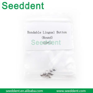 Bottoni linguali ortodontici dentali legabili/saldabili/monoblocco 10 pz/borsa - Product Image 2