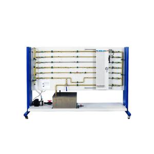 Perte de pression dans les conduites, équipement de formation technologique, laboratoire pédagogique, école d'enseignement didactique - Product Image 1