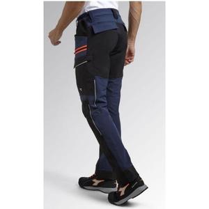 DIADORA UTILITY - 702.179839-C4725/M Pantalón cargo elástico de material mixto Denim negro/azul-PANTALÓN DE TRABAJO EAN 8053607263868 - Product Image 3
