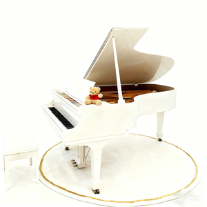 Piano mécanique grand format haut de gamme en bois massif blanc, à marteaux lourds, directement de l'usine, pour concerts et spectacles - Product Image 4