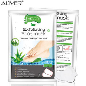 <span class=keywords><strong>Masque</strong></span> exfoliant à l'aloe vera, hydratant et nourrissant pour les pieds, protection pour talons craquelés, offre spéciale - Product Image 4