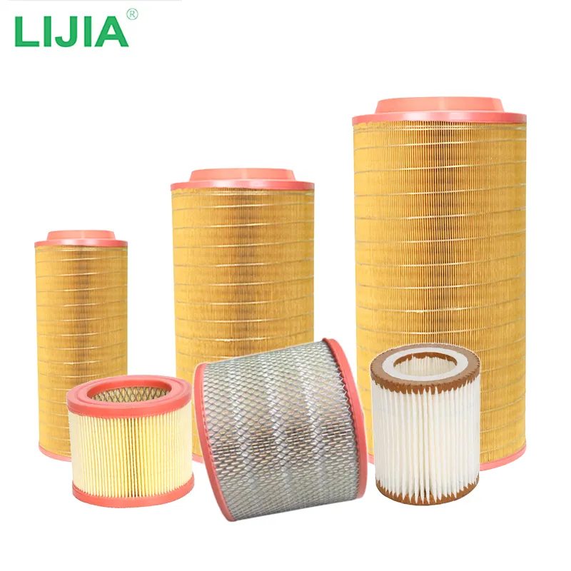 Compressor air filters element air cartridge replacement hepa filter compatible various engine machine primary filter