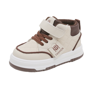 2025 primavera autunno Unisex <span class=keywords><strong>Sneakers</strong></span> sportive di alta qualità per ragazzi Casual scarpe <span class=keywords><strong>alte</strong></span> bianche da <span class=keywords><strong>bambina</strong></span> con suola morbida - Product Image 2