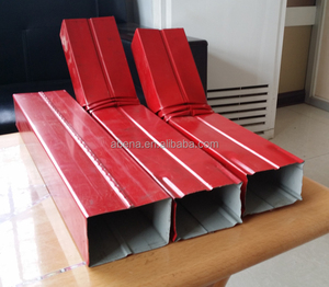 Nước mưa Ống hồ sơ máng xối vòi khuỷu tay máy làm kim loại ống cống downspout cuộn tạo thành máy để bán - Product Image 3