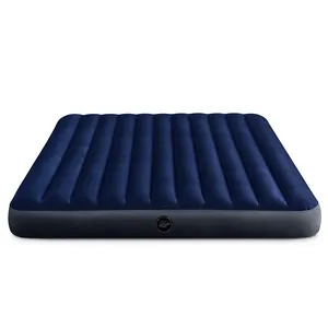 INTEX 64755 hava yatağı mavi akın hava yatağı 10IN kral dura-ışın klasik Downy Airbed