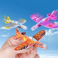 Avions planeurs en mousse, jouets volants d'extérieur, kits d'avions en papier pour enfants, récompenses et prix pour la salle de classe, cadeaux d'anniversaire pour garçons et filles