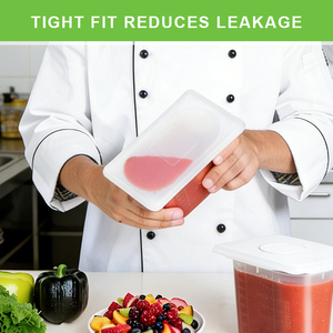 Reusable Silicone Flexible Non Slip Easy Clean <b>Microwave</b> Safe Silicone Bowl <b>Lid</b> - Product Image 3