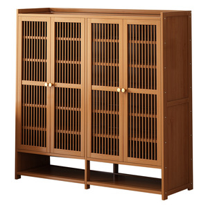 New 2026 bamboo <b>shoe</b> cabinet for home use, entrance <b>storage</b> cabinet, hallway, indoor entryway cabinet, integrated <b>shoe</b> <b>rack</b>. - Product Image 5