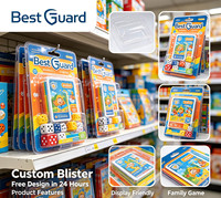 Empaque de Blíster Personalizado para Juguetes, Blíster Sellado Tipo Concha con Tarjeta de Papel Recubierto para Exportación Mayorista de Juguetes