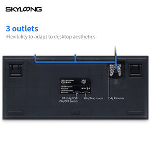 Kyloong-Teclado mecánico para gaming, accesorio para gaming, 75 G75 G980 O - Product Image 5