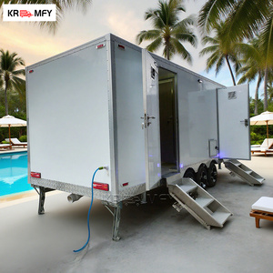 Baño Portátil de Acero Nuevo 2026, Remolque de Baño Móvil de Lujo para Uso Público en Parques - Product Image 2