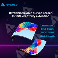 Pantalla LED Flexible para Interiores de Alta Frecuencia de Actualización y Ahorro de Energía, Panel Suave P1.5 P1.8, Pantalla Curva para Instalación Creativa en Vallas Publicitarias
