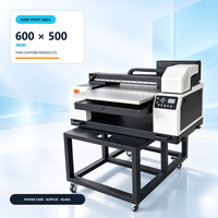 Imprimante UV à plat CMYK 150 mm de hauteur avec vernis blanc pour impression directe sur objets, cadeaux, enseignes, bouteilles et cuir