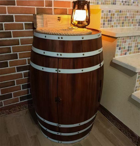 Bia Thùng Rượu THÙNG GỖ rượu Thùng đồ trang trí 3L 4L lọ thủy tinh trang trí hàng rào - Product Image 3