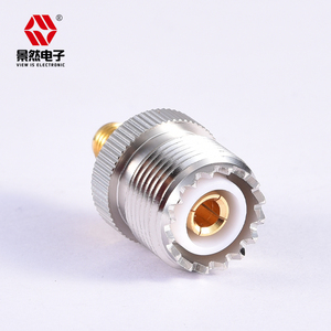Uhf nữ để <span class=keywords><strong>SMA</strong></span> nữ chuyển đổi thẳng RF đồng trục ăng-ten <span class=keywords><strong>Adapter</strong></span> - Product Image 1