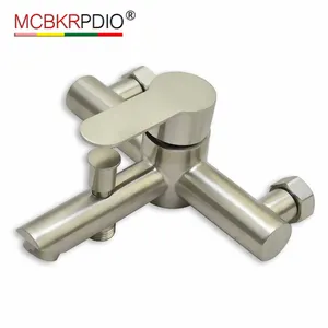 MCBKRPDIO Bagno in acciaio inox pipe fredda e calda miscelazione rubinetto servizi igienici rubinetti