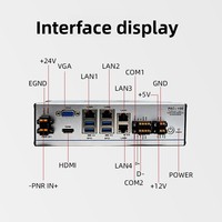 Eip PAC-900 Edge Controller LGA1700 PC Industri 16GB RAM 256GB SSD 4 Port Gigabit Ethernet 4 Port USB Dual Display Cina