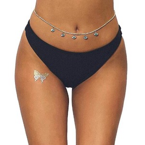 Cadena de cintura con ojos malvados, joyería sexy, cadena de vientre con corazón plateado, accesorio corporal para mujeres y niñas - Product Image 2