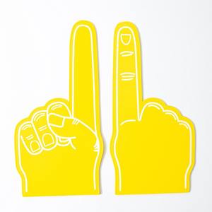 Guantes de Espuma para Fanáticos de los Equipos Deportivos, Espuma EVA Ligera y Duradera, Diseño Multicolor, Tamaño Personalizable 46x23x0.4cm - Product Image 3